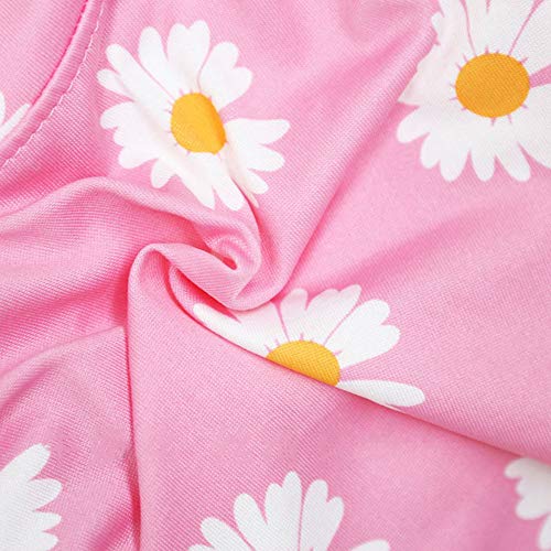 Daisy Dog Clothes Puppy Shirts Cute Dog Apparel Accessories For Girl Boy Summer Sweatshirts Breathable Pet T-Shirt Cats Teddy Chihuahua Yorkies Bulldog Small Medium Large Pet Clothing Supplies Pink #TOP3