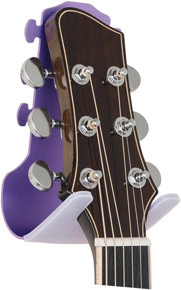 Yardwe Metal Guitar Wall Mount Hanger Hook Stable Purple Xmas image 4