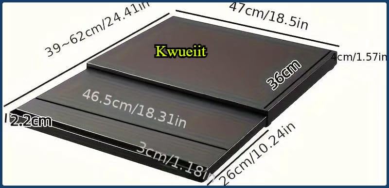 キッチン 家電下スライドテーブル レンジ下 卓上 オーブンレンジ 拡張 レンジ下 スライドテーブル 一時的作業台 【組立て】 電