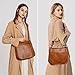 ISEYOU Bolso Mujer, Bolso Bandolera Mujer PU Cuero Moda con 2PCS Correas...