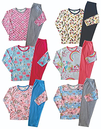 Pijama Infantil Menina 2 peças - Estampados - 1 ao 16