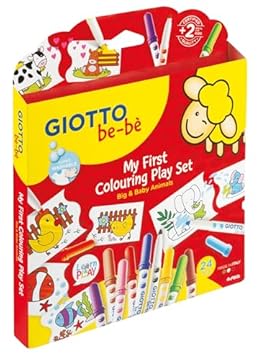 GIOTTO be-bè- Giotto Bebè My First Colouring Play Set, Colori Assortiti, F470900
