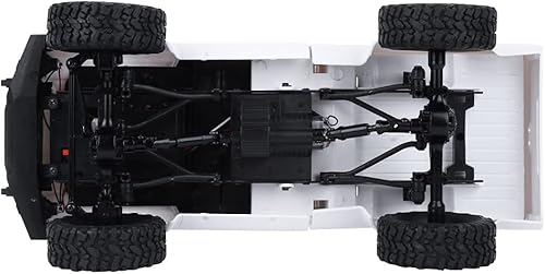 Miniatura 7 de Coche de orugas a control remoto, 2.4G 1/16 4WD Camión todoterreno a escala completa de cuatro ruedas, control remoto para niños, juguete RC Rock