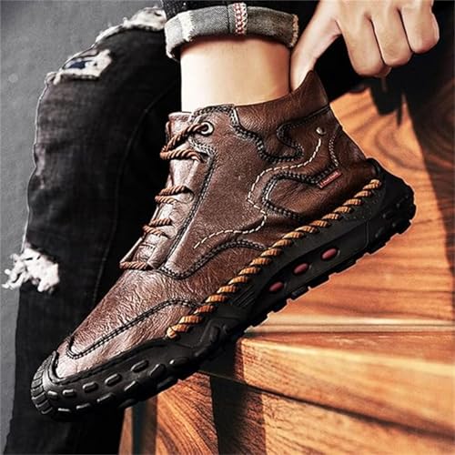 Tanner Shoes Men, Tanner Leather, Lightweight, Comfortable, Casual, Men's, Driving, for Travel, Mountaineering3
