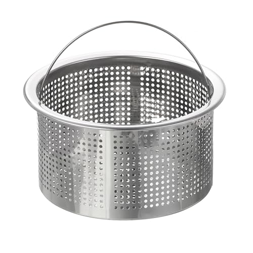 Colador para fregadero de cocina de acero inoxidable 430