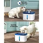 Veken 95oz/2.8L Pet Fountain, Automatic Cat Water Fountain Dog Water Dispenser with Smart Pump for Cats, Dogs, Multiple… - Image 2