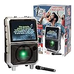 Canta Tu Karaoke Professionale Completo, Sistema Audio-Video Portatile con Microfono con Effetto Eco e Regolazione Volume, Touch Screen 14", Wi-Fi, Cassa 40W RMS, 4 Ore di Carica, 2 Frequenze Radio