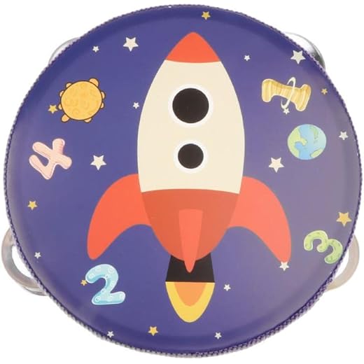 Cartoon Hand Held Tambourine Toy