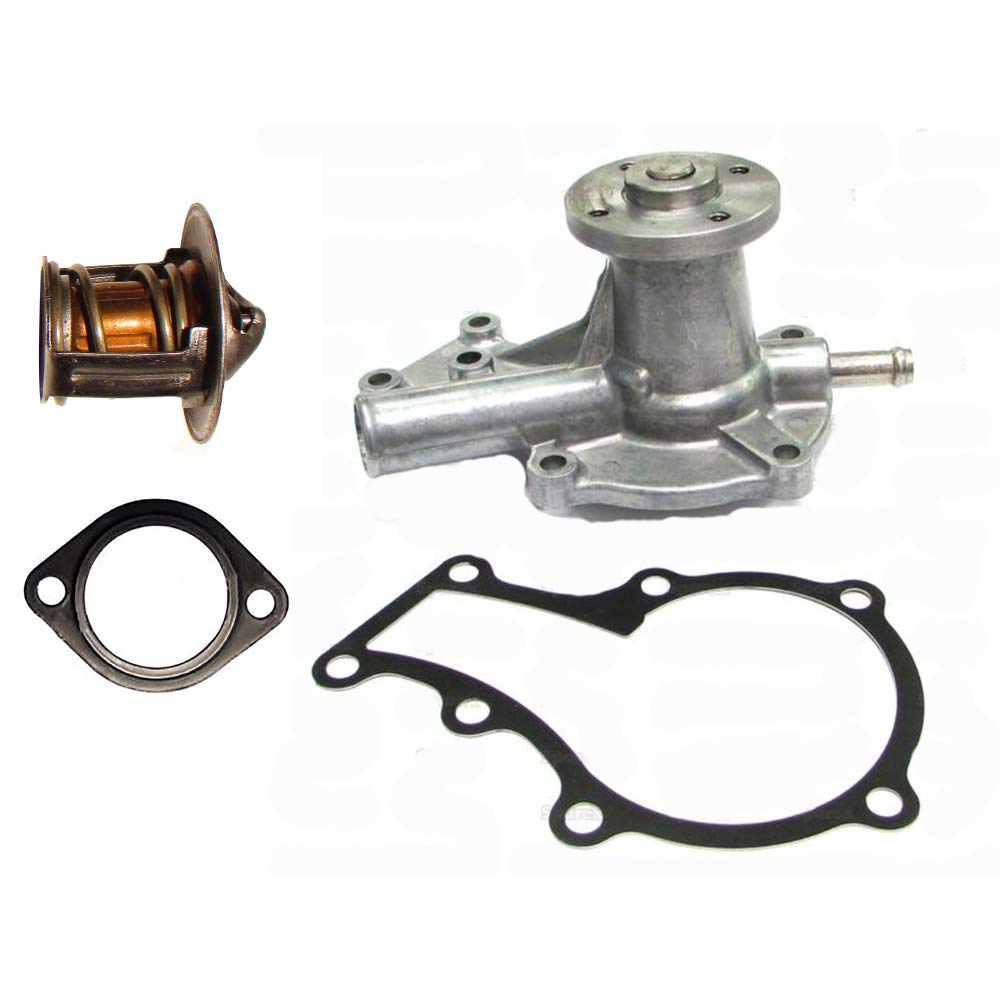 RAParts New Water Pump with Thermostat Fits Kubota BX2350D BX2360 BX1800 BX1830 B7300