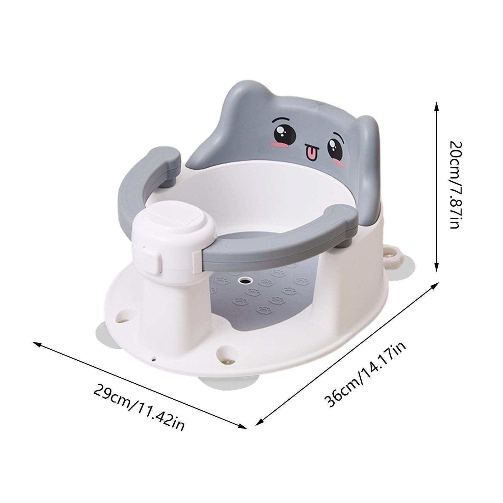 Sgabello da bagno per bambini, antiscivolo, con
