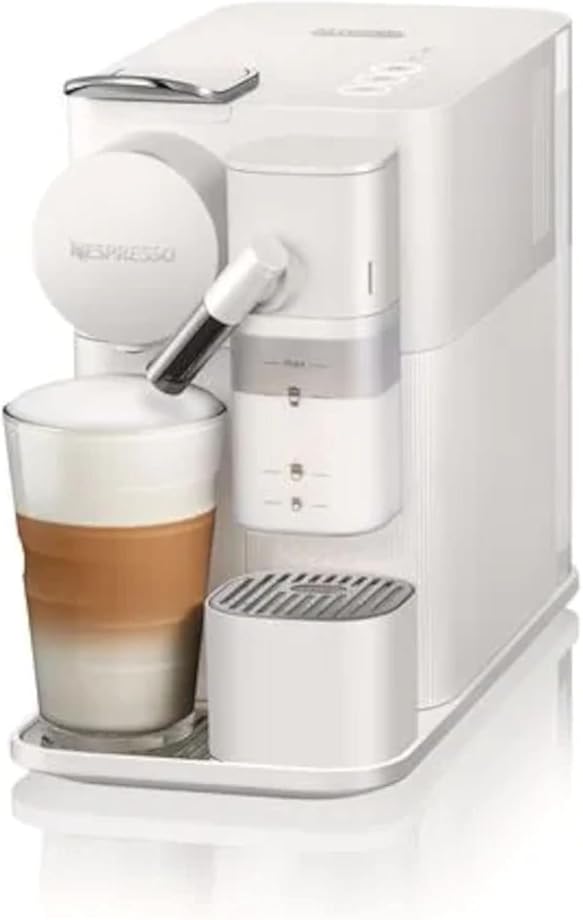 Macchina da caffè de longhi capsule nespresso lattissima one en510.w