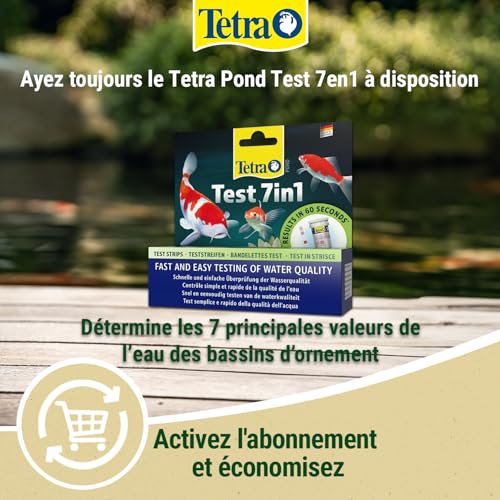Tetra Pond Test 7in1 kit analyse eau test pH nitrite nitrate bassin extérieur - 6