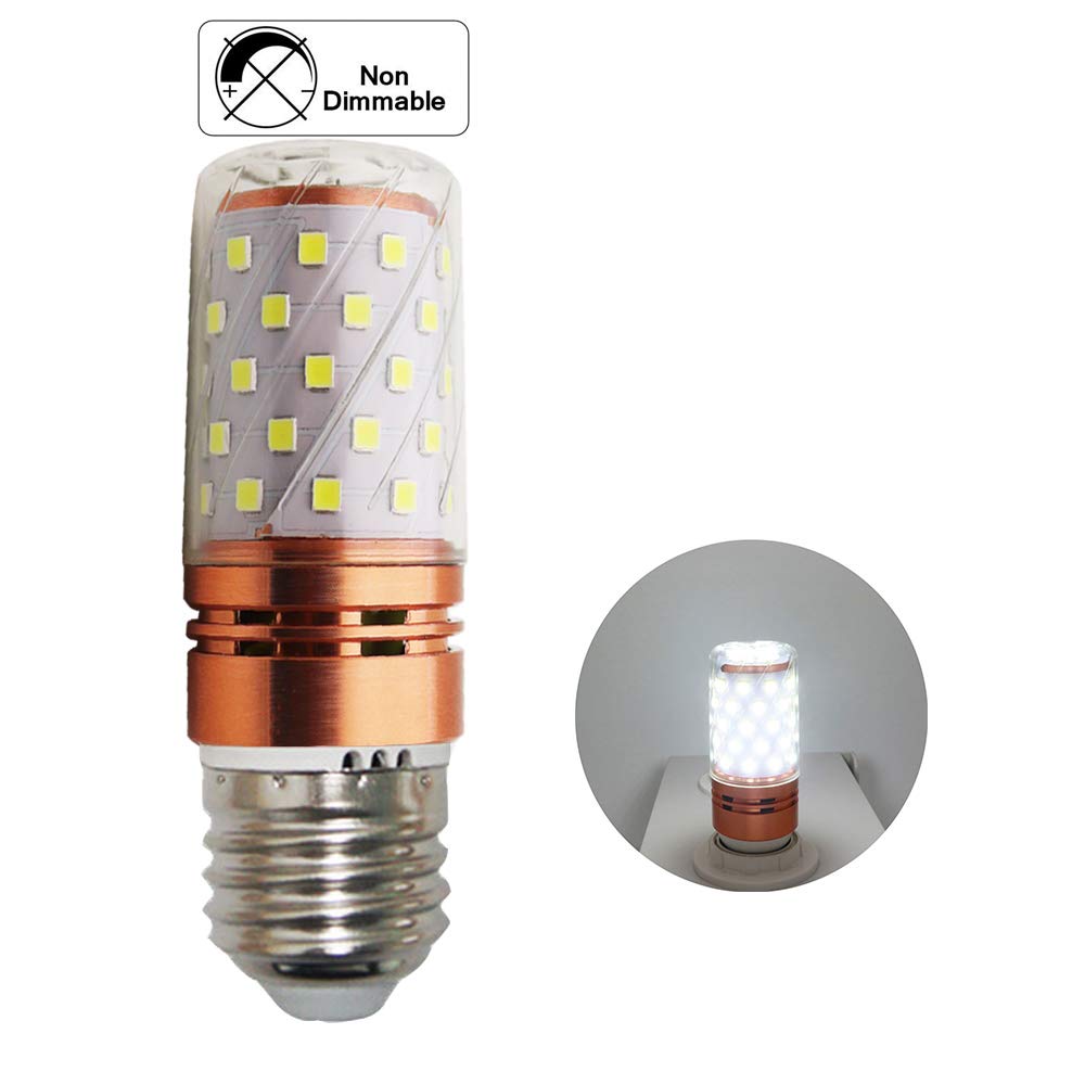 Żarówka LED E27 12 W, odpowiada żarówce 120 W, zimna biel światła 1200 lm, CRI> 80 +, mała śruba Edison, bez możliwości ściemniania