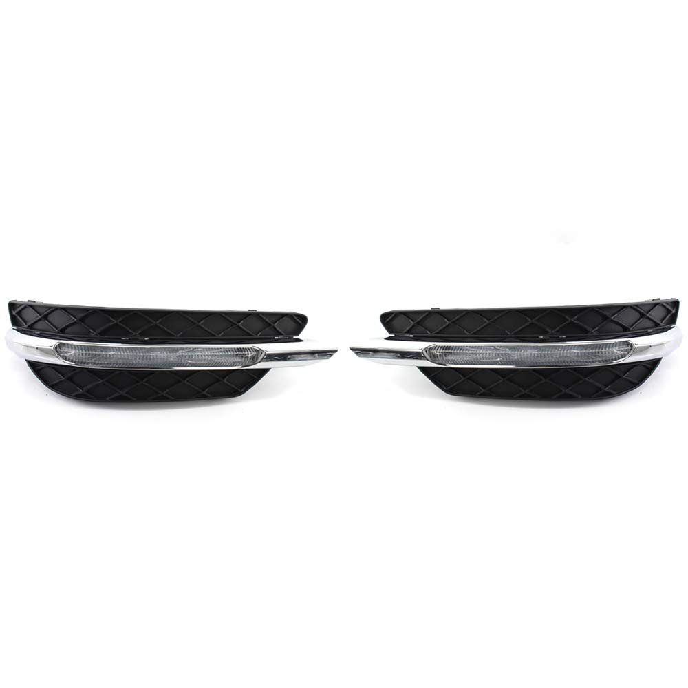 Kit luci diurne giornaliere Kit luci di Marcia Diurna a LED DRL Gruppo Ottico fendinebbia per Il 2012-2014 Mercedes-Benz W204 Classe C C250 C300 C350 2048803224 2048803324