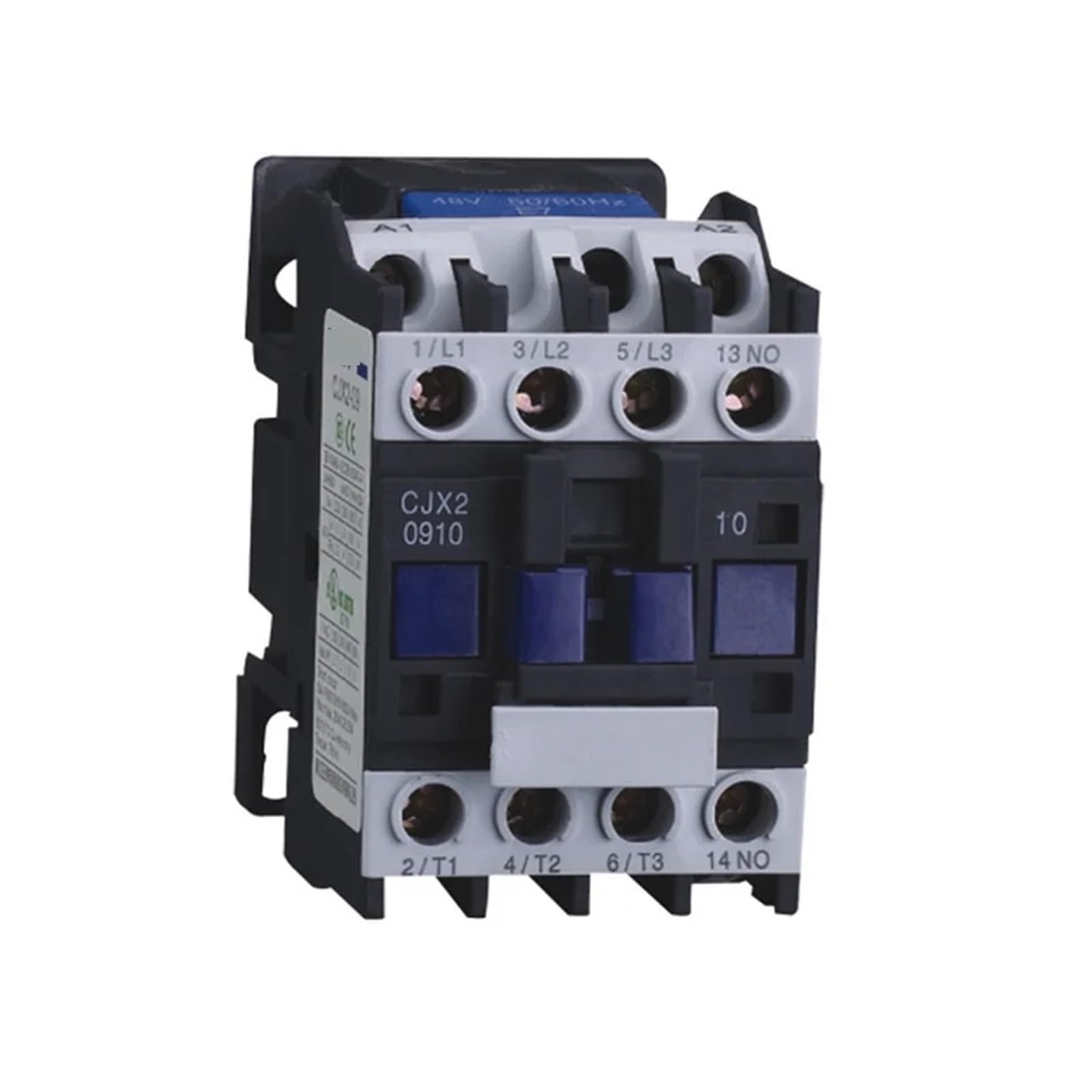 Contacteur AC CJX2-1201 triphasé 12A bobine 220V avec contact NC
