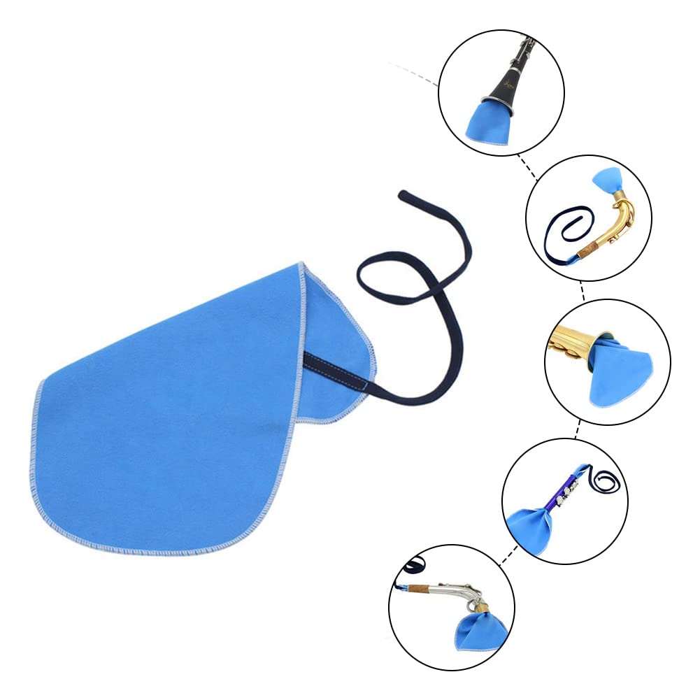 Chiffon Nettoyage Saxophone - Pour Instruments à Vent : Flûte, Clarinette, Hautbois