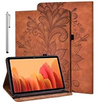 GLANDOTU Hülle für Xiaomi Pad 6 / Xiaomi Pad 6 Pro 11 Zoll mit Stylus Stift - Ultra Dünn Stifthalter Flip Cover PU Leder Cover Case Schutzhülle Xiaomi Pad 6 Hülle (Braun) – Ansicht 1