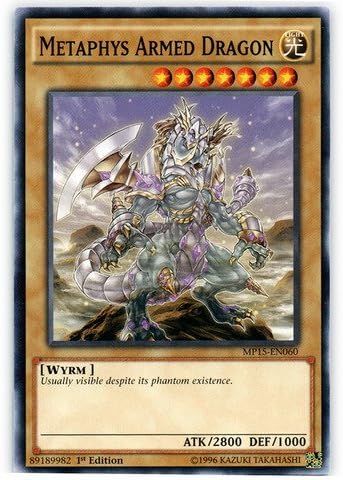 YU-GI-OH! - Metaphys Armed Dragon (MP15-EN060) - Mega Pack 2015 - 1 Edición - Común