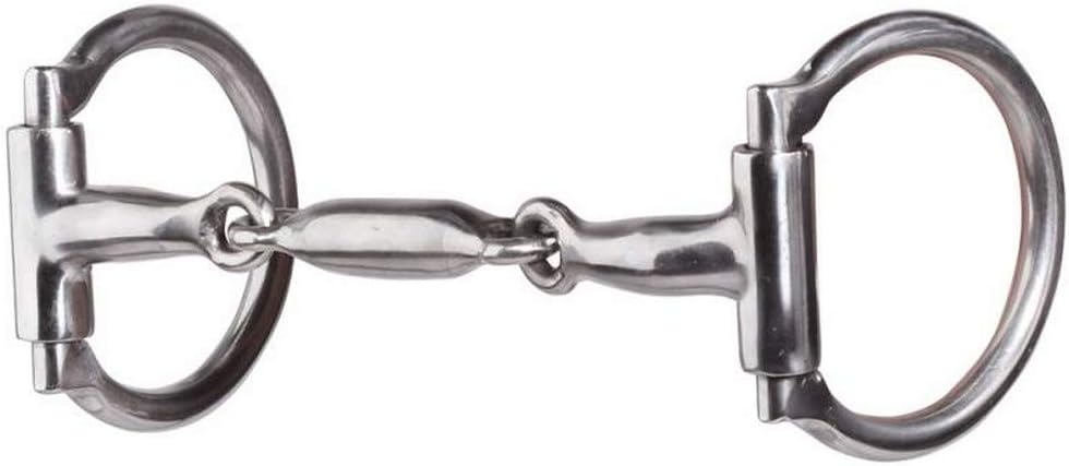 Professionals Choice D-Ring 3-Piece Snaffle Bit