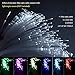 AKEPO PMMA END Glow Fiber Optic Light Cable 50pcs Ф0.03in(0.75mm) 13.1ft/4m for LED Star Ceiling Sky Light Kit and Fibre Optical Lighting Decoration (Without Light Source)