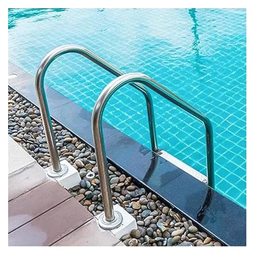 Escalera para piscina de acero inoxidable antideslizante miniatura 1
