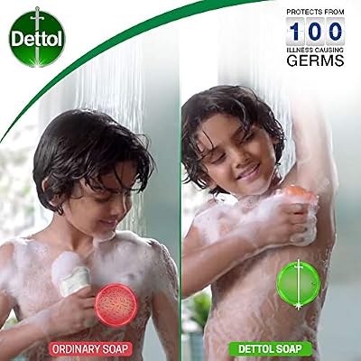 Dettol Bathing Soap Original, 125gm, Pack of 4