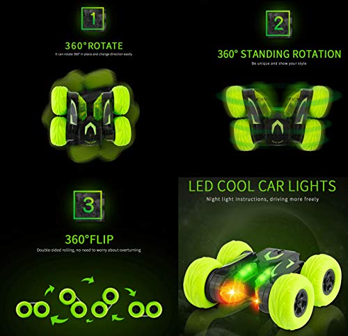 Image of Magicwand R /C Rechargeable 360 Rolling,Opening & Flipping Stunt with Bright Led Lights (Color May Vary)
