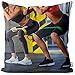 VOID Sport Fitness Band poduszka gimnastyczna poszewka na poduszkę poliester wodoodporna do użytku na zewnątrz wewnątrz i na zewnątrz, wymiary poduszki: 50 x 50 cm