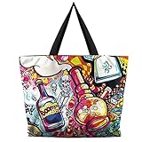 digitaldruckerei münchen Digitaldruck Explosionen Handtaschen, coole Muster, um die Aufmerksamkeit anderer zu erregen