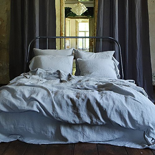 LinenMeStone Washed Bedlinen Set Taupe
