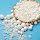 White Edible Pearl Sugar Sprinkles 130g