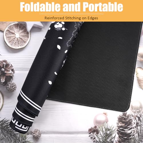 Alfombrilla Ratón XXL 800 X 300 mm, Alfombrilla Ratón Gaming Goma Antideslizante, Mouse Pad Mejora la Precisión y la Velocidad, Resistente al Agua, para Teclado, Jugadores, PC, Oficina - imagen 7