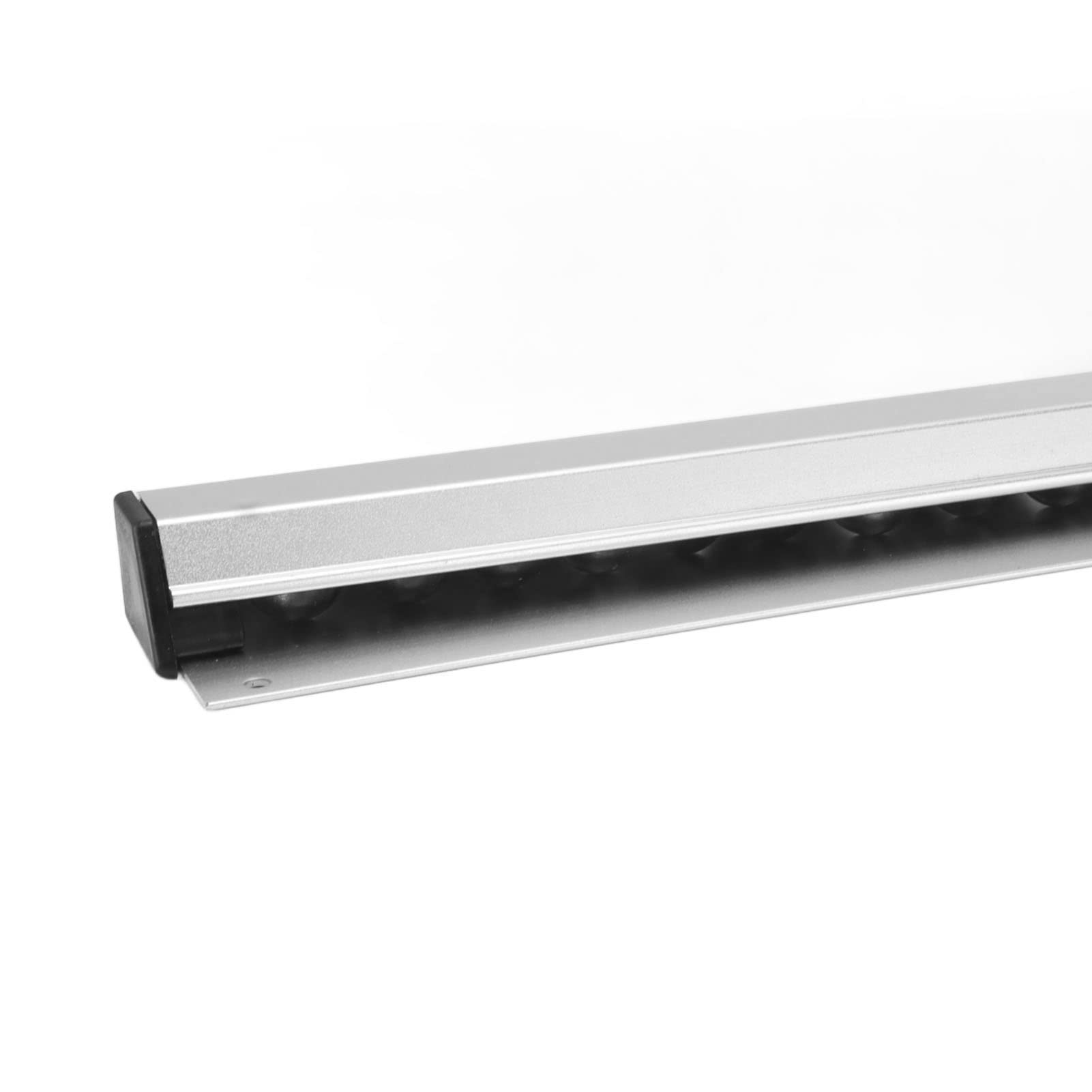 HERCHR Schreibtisch-Quittungshalter, 60 Cm/23,6 Zoll, Restaurant-Tickethalter, Quittungshalter, Aluminiumlegierung, Küchen-Slide-Check-Rack, Slide-Check-Rack, Ticket-Bestellungshalter, Wandhalterung