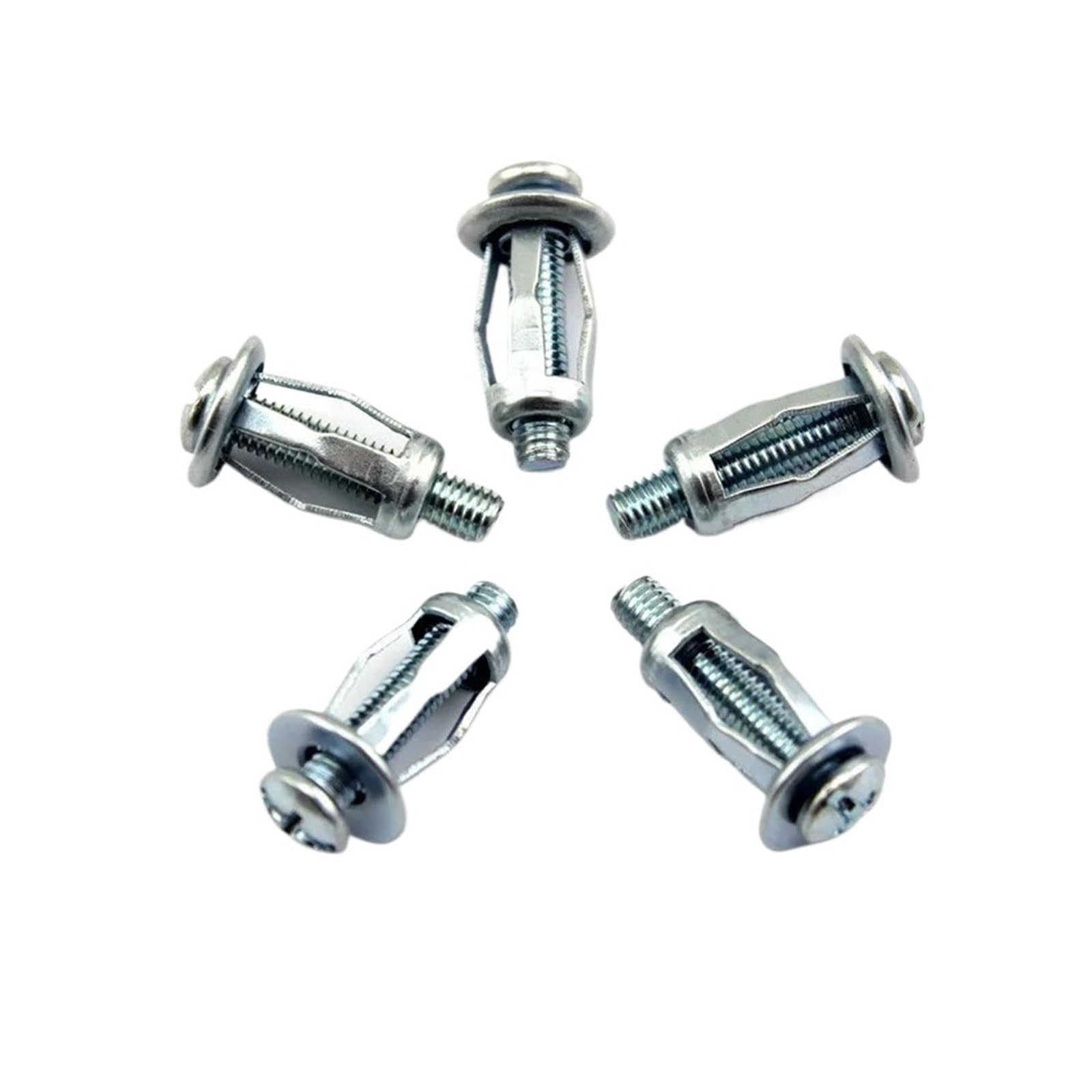 Tuerca de pétalo de tornillo de expansión de acero al carbono galvanizado