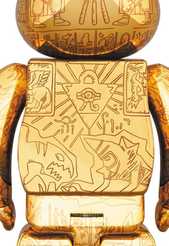 遊戯王　BE@RBRICK ミレニアムパズル 400% Amazon.com: Yu-Gi-Oh! Millennium Puzzle Light-Up 400% Be