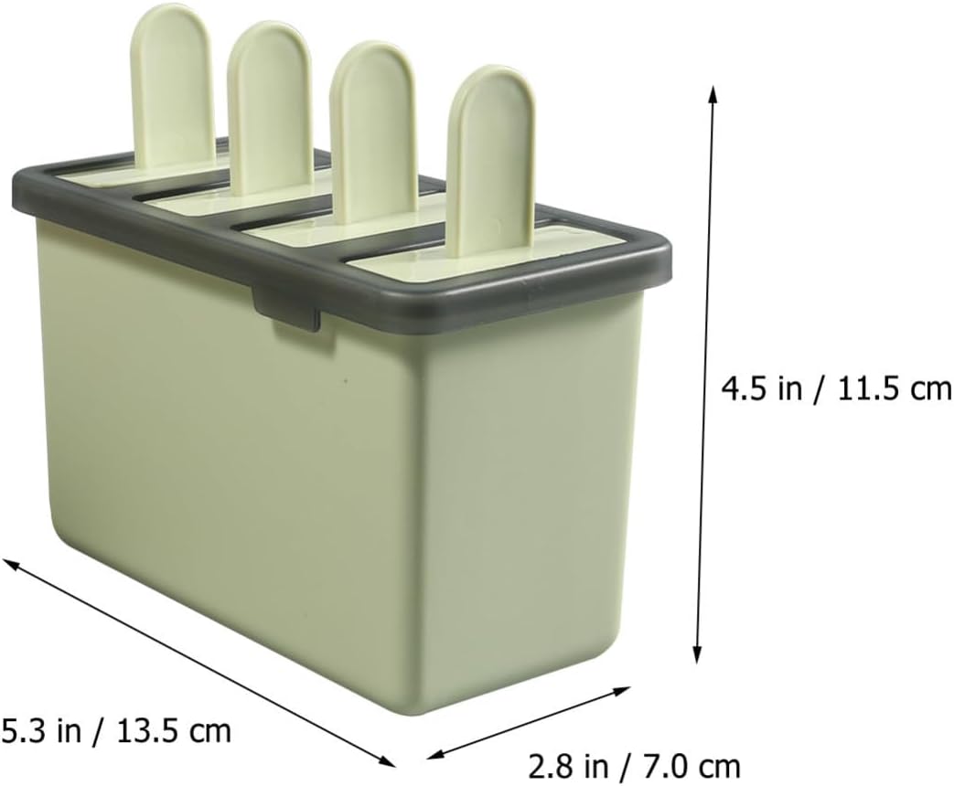 Reusable PP Ice Pop Mold, Easy Demold Ice Cream Trays