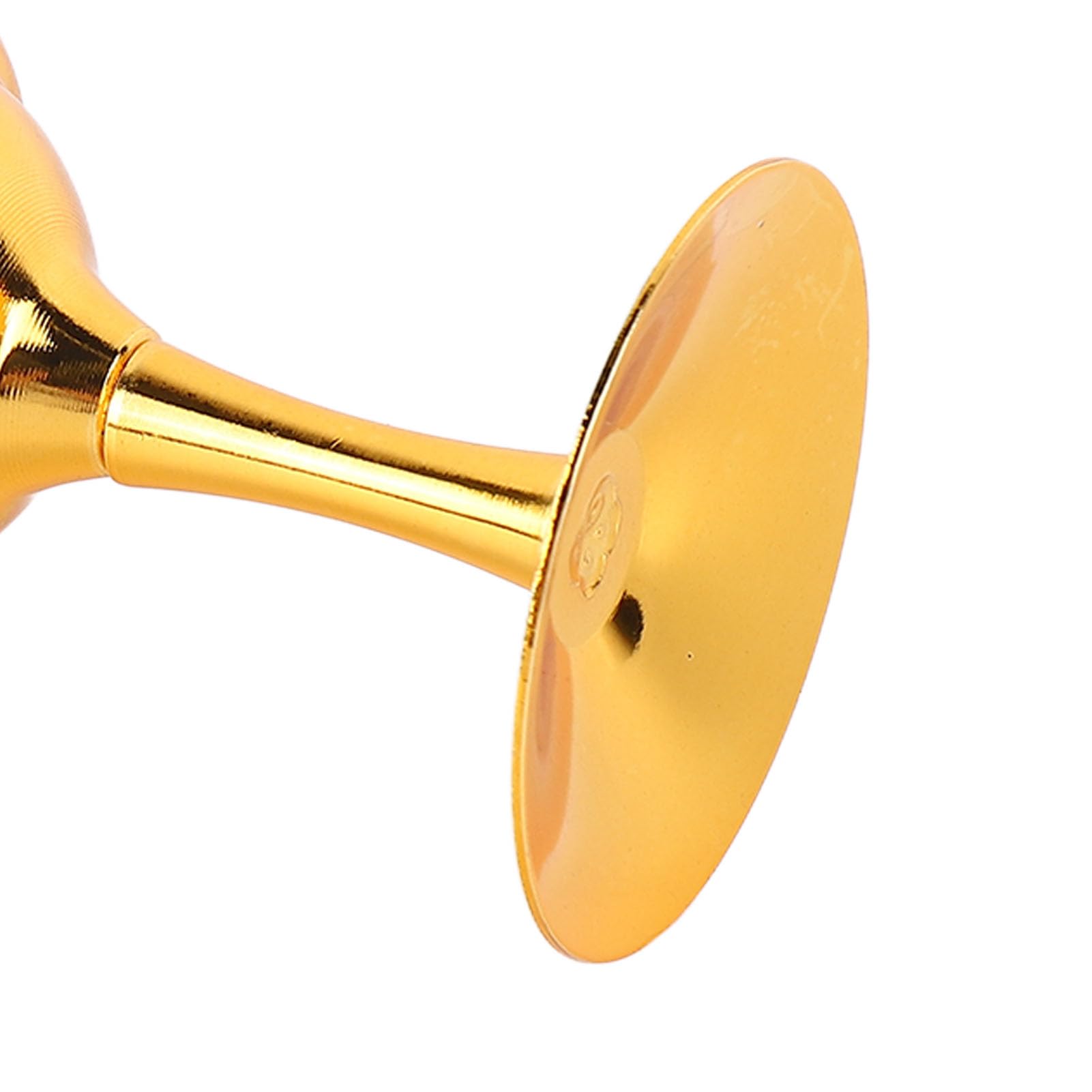 6 Bicchieri da Vino in Metallo per Feste, Calici a Bocca Arrotondata con Stelo Goffrato, Set di Bicchieri da Vino, Bicchieri da Champagne, Bicchieri da Cocktail per Feste di Nozze, Degustazion