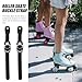 Sosoport 2sets Skate Buckle Strap Fixing Buckles for Roller Skates Materials Easy Installation Design and Replacement Needs