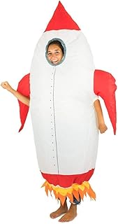 Bodysocks Space Rocket Inflatable Costume for Adults (One Size)