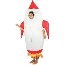 Bodysocks Space Rocket Inflatable Costume for Adults One Size