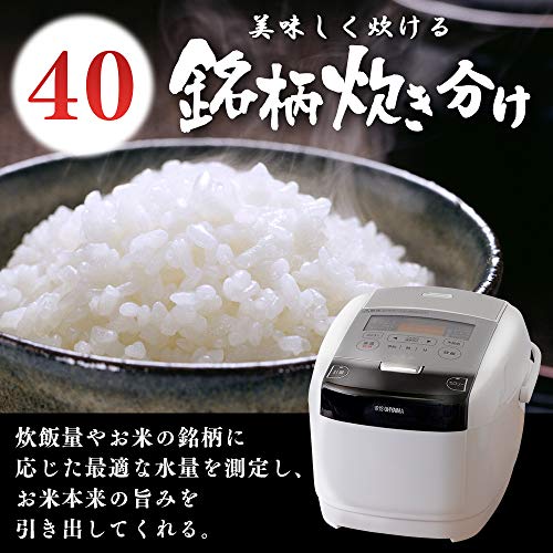 アイリスオーヤマ(IRIS OHYAMA) IH炊飯器 5.5合 RC-IC50-W の商品画像 2