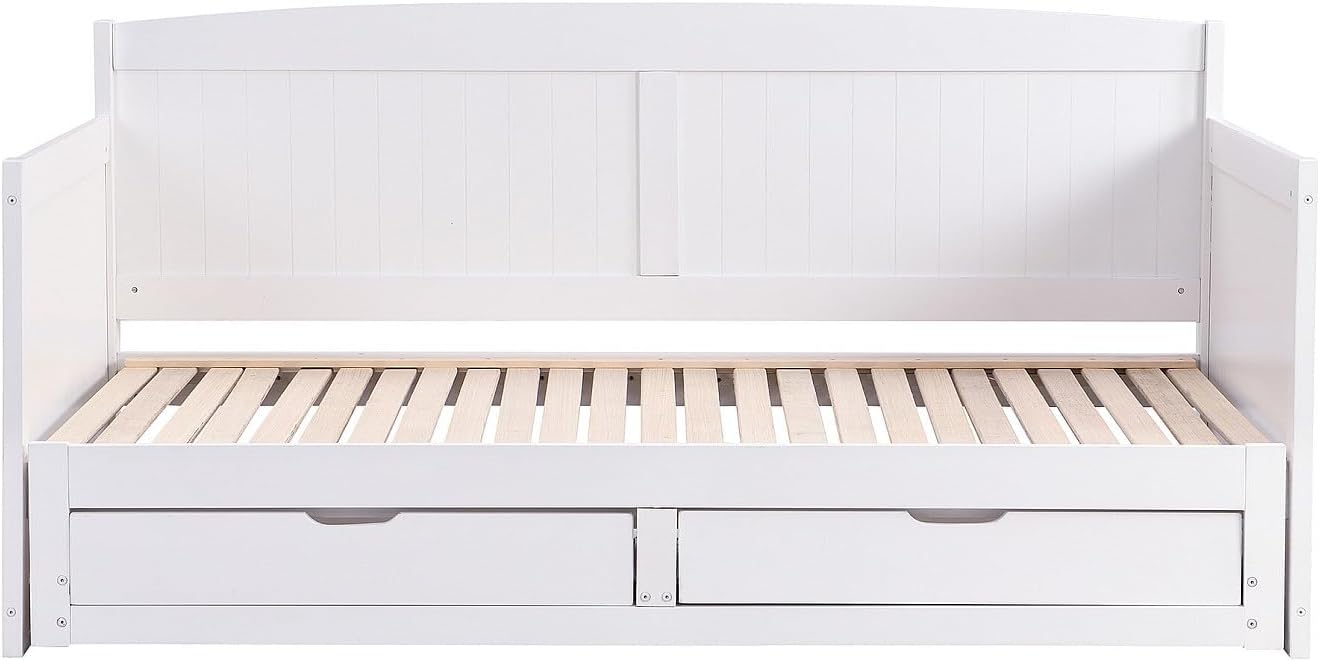 Vente-unique DINIVA Daybed with storage drawers