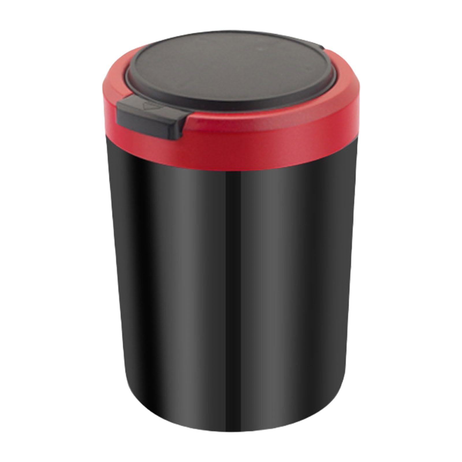 Ashtray with Lid, Car Holder Cigarettes Ashtray, Portable Detachable Smokeless Ashes Tray with Lid LED Light for Car with Smellproof