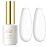 Imtiti Gel Nail Polish, 1 Pcs 0.5 Fl Oz White Nude Gel Polish Soak Off LED U V Nail Gel Polish Neutral Gel Nail Polish DIY Nail Art Starter Manicure Salon Gel Nail Kit for Women Girls