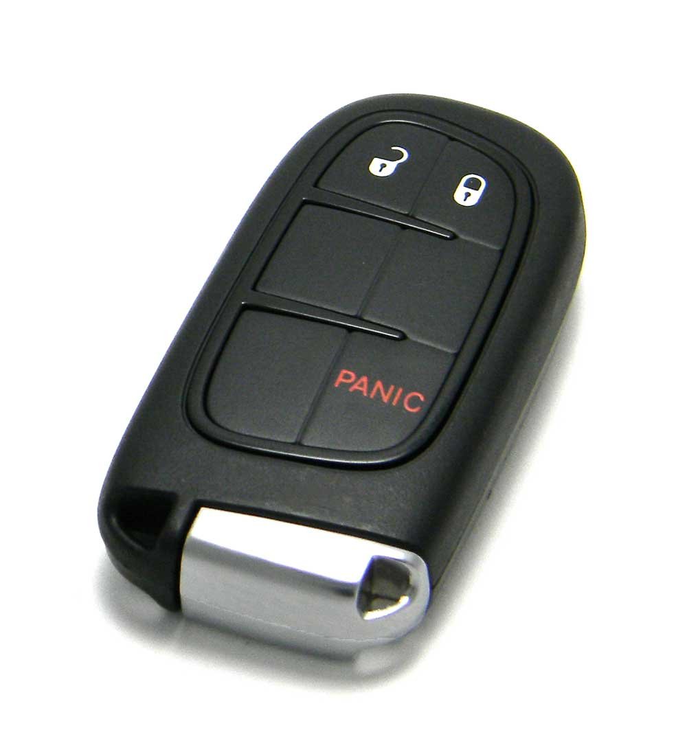 Mopar OEM 3-Button Keyless Entry Smart Proximity Remote Key Fob for 2014-2022 Jeep Cherokee (FCC ID: GQ4-54T, P/N: 68105087)