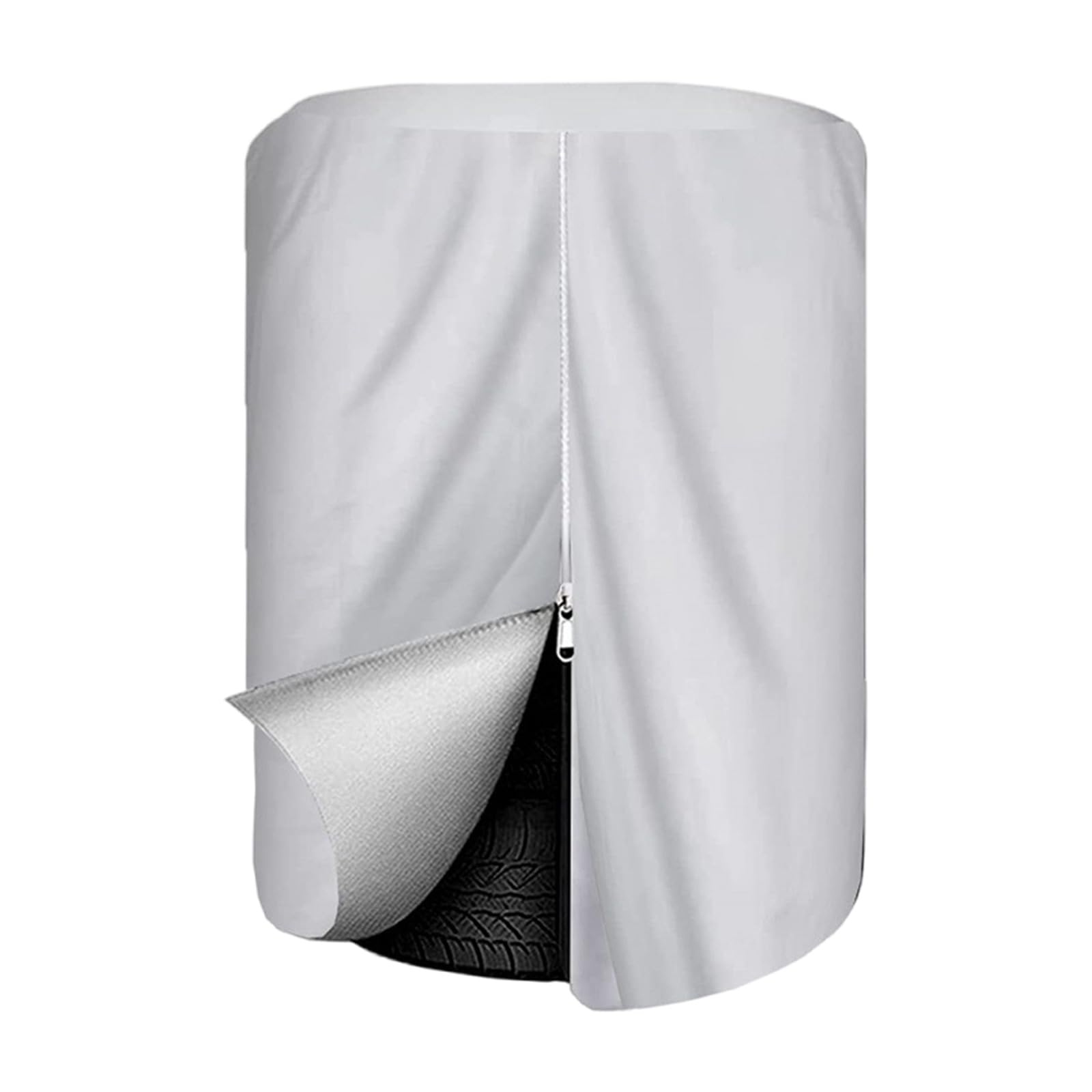 Hredwep Waterproof 420D Oxford Fabric Tire Cover With Silver Coated Inner Layer For Car Motorcycle Outdoor Sun Snow Wind Defense