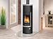 Produktbild Justus Kaminofen Faro Aqua schwarz Speckstein