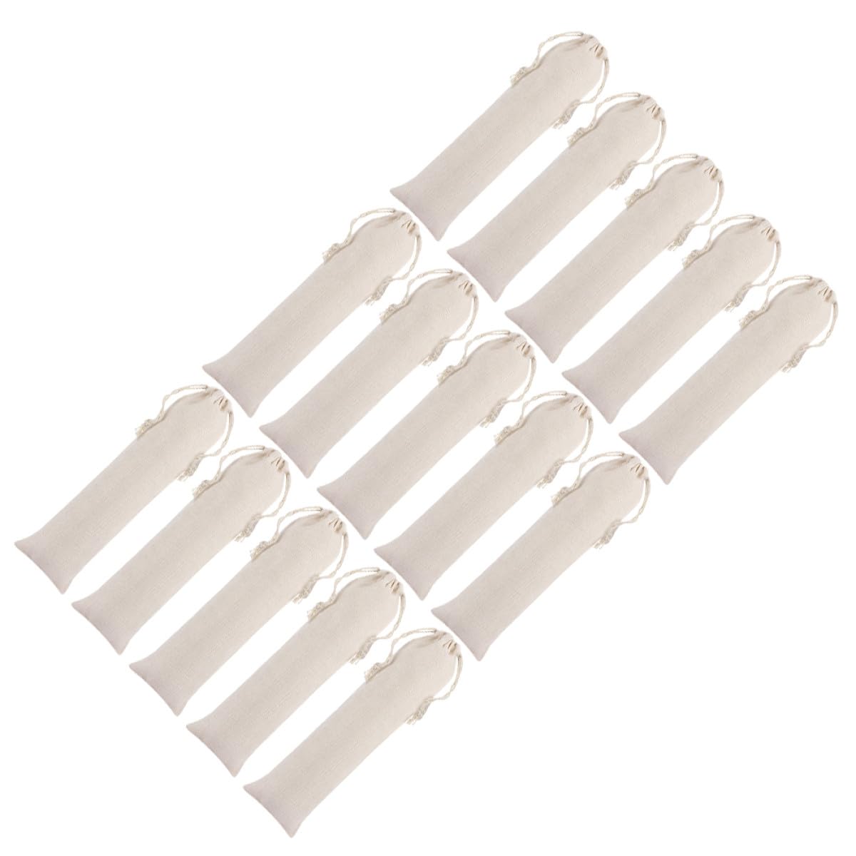Bolsas de lino para cubiertos iplusmile que eliminan el desorden del cajón