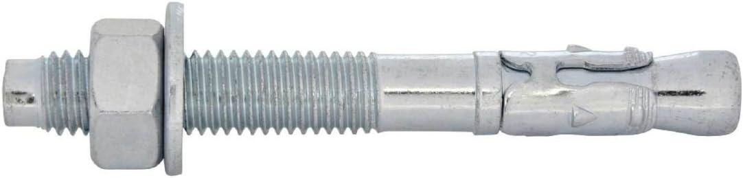 Anchor bolts galvanised with ETA approval M 10 x 120mm, pack of 10
