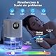 Luftentfeuchter Elektrisch, 1800ML Raumentfeuchter Leise Dehumidifier for Home, Luftentfeuchter Klein mit Funktion Abtauen & Schlafmodus, 8/12/24 Stunden Timer für Badezimmern Küchen Wohnbereichen
